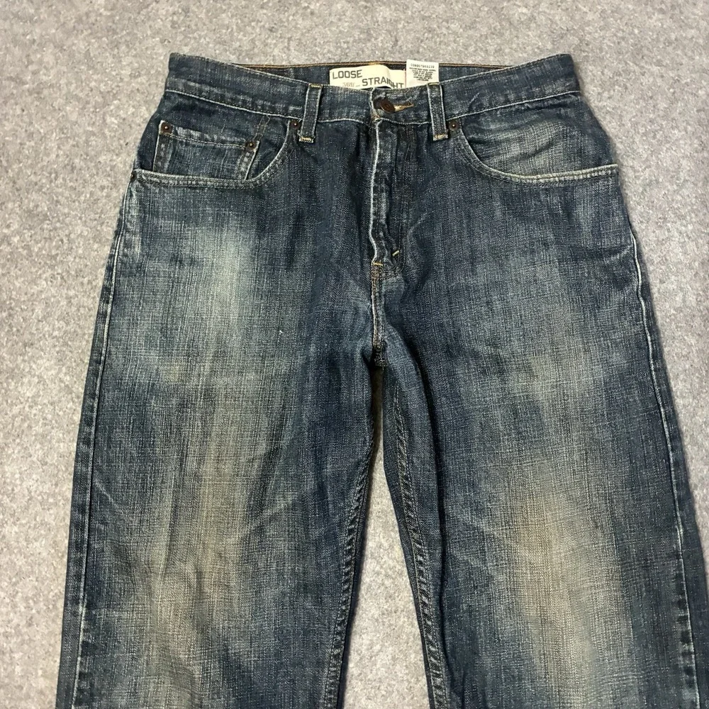 Vintage Levis 569 Loose Straight Baggy Mens 30x29 Faded Skater Y2K 2000s